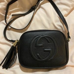 Black GG Disco Bag